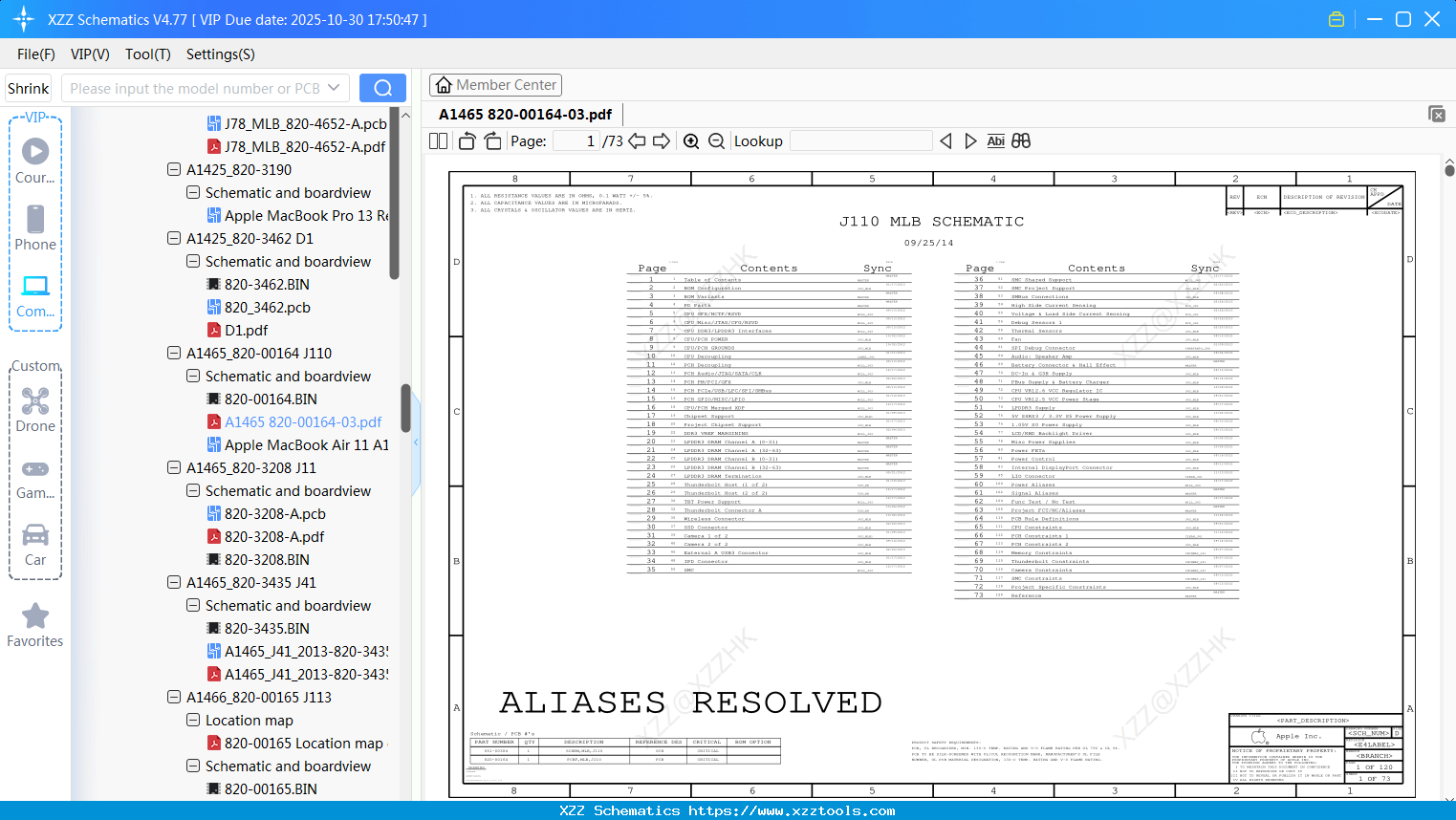Laptop Apple A1465 820-00164-03